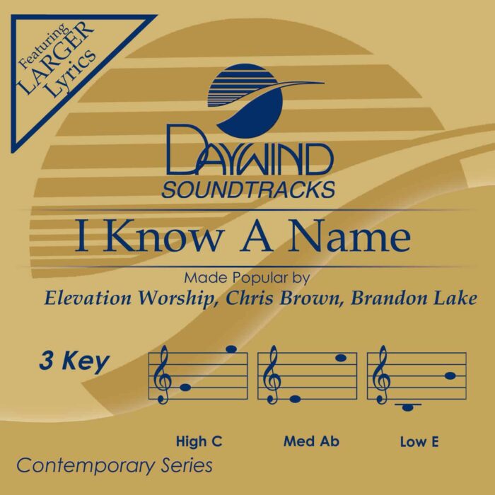 I Know A Name by Elevation Worship (feat. Chris Brown & Brandon Lake) CD