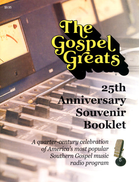 THE GOSPEL GREATS 25TH ANNIVERSARY SOUVENIR BOOKLET