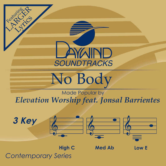 No Body by Elevation Worship (feat. Jonsal Barrientes) CD