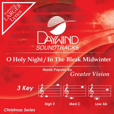 O Holy Night / In The Bleak Midwinter by Greater Vision CD