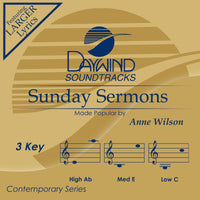 Sunday Sermon by Anne Wilson CD