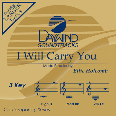 I Will Carry You by Ellie Holcomb CD