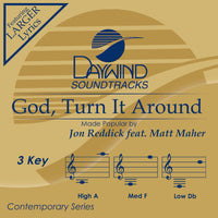 God Turn It Around by Jon Reddick (feat Matt Maher) CD