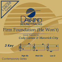 Firm Foundation (He Won't) by Cody Cranes & Maverick City Music CD