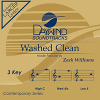 Washed Clean by Zach Williams CD