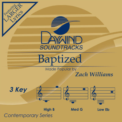 Baptized by Zach Williams CD