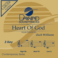 Heart of God by Zach Williams CD