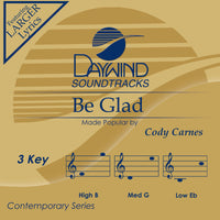 Be Glad by Cody Carnes CD