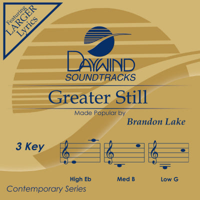 Greater Still by Brandon Lake CD