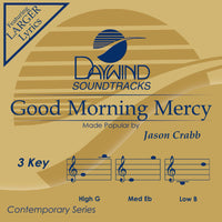 Good Morning Mercy by Jason Crabb CD