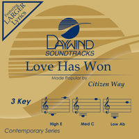 Love Has Won by Citizen Way CD