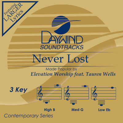 Never Lost by Elevation Worship (feat. Tauren Wells) CD