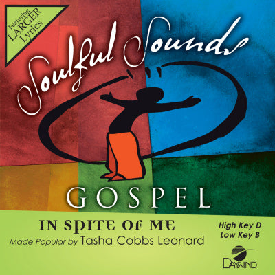 In Spite of Me by Tasha Cobbs Leonard CD