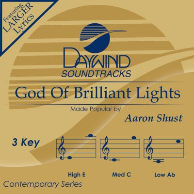 God of Brilliant Lights by Aaron Shust CD