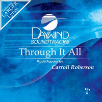Through It All by Carroll Roberson CD