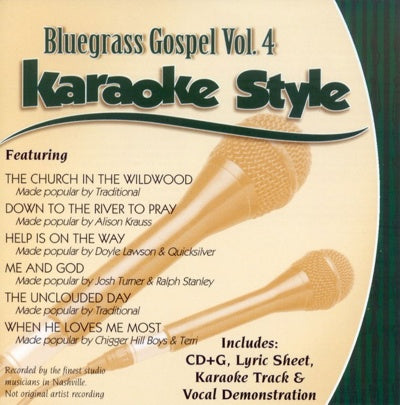 Karaoke Style: Bluegrass Gospel Vol. 4