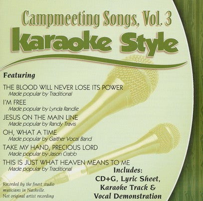 Karaoke Style: Campmeeting Songs, Vol. 3