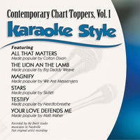 Karaoke Style: Contemporary Chart Toppers Vol. 1