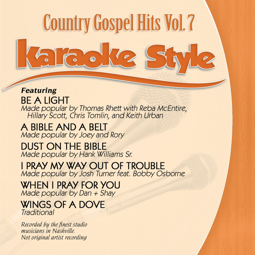 Karaoke Style: Country Gospel Hits Vol. 7