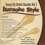 Karaoke Style: Dottie Rambo, Vol. 1