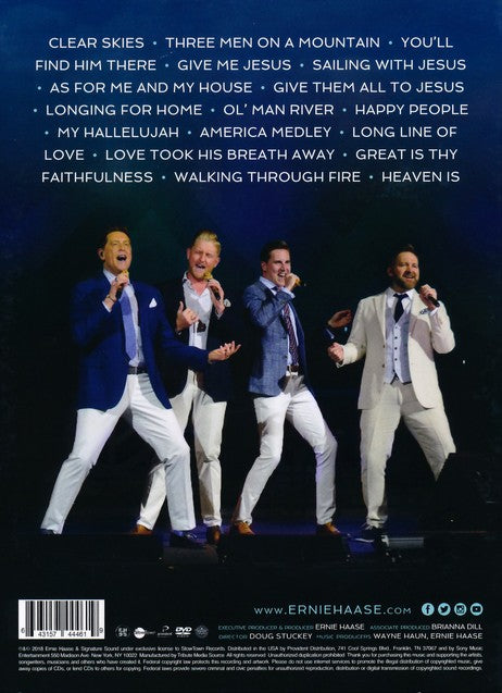 ERNIE HAASE & SIGNATURE SOUND / CLEAR SKIES LIVE DVD