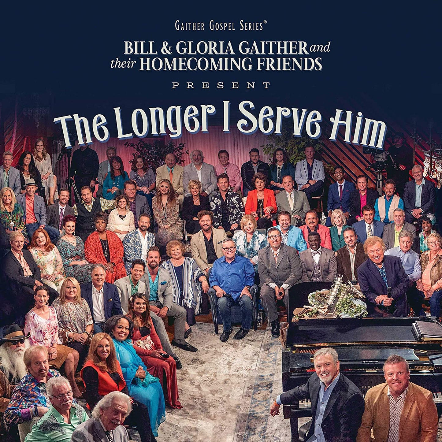 GAITHER / THE LONGER I SERVE HIM CD