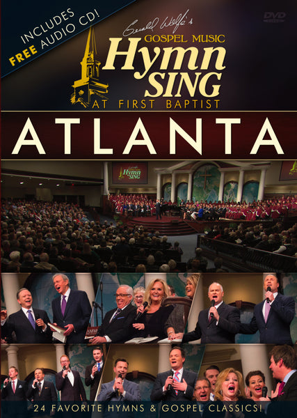 Gerald Wolfe's Gospel Music Hymn Sing At First Baptist Atlanta DVD / CD Combo