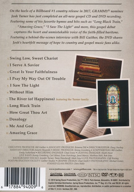 JOSH TURNER / I SERVE A SAVIOR DVD