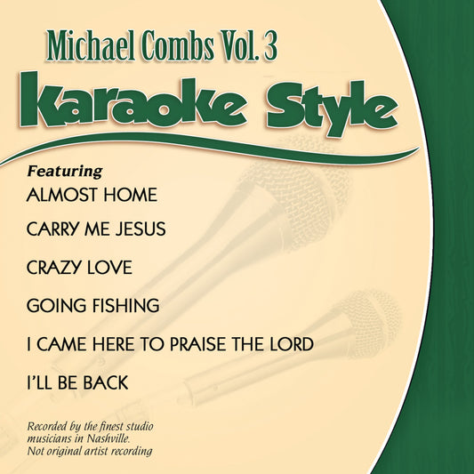 Karaoke Style: Michael Combs Vol. 3 CD