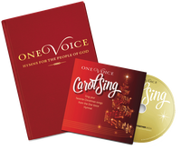 Red One Voice Hymnal and Christmas Carol CD Combo