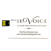 One Voice Hymnal Recordings – Full Mix (USB Drive) 234 HYMNS!
