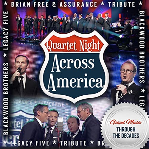 QUARTET NIGHT ACROSS AMERICA DVD & CD Set