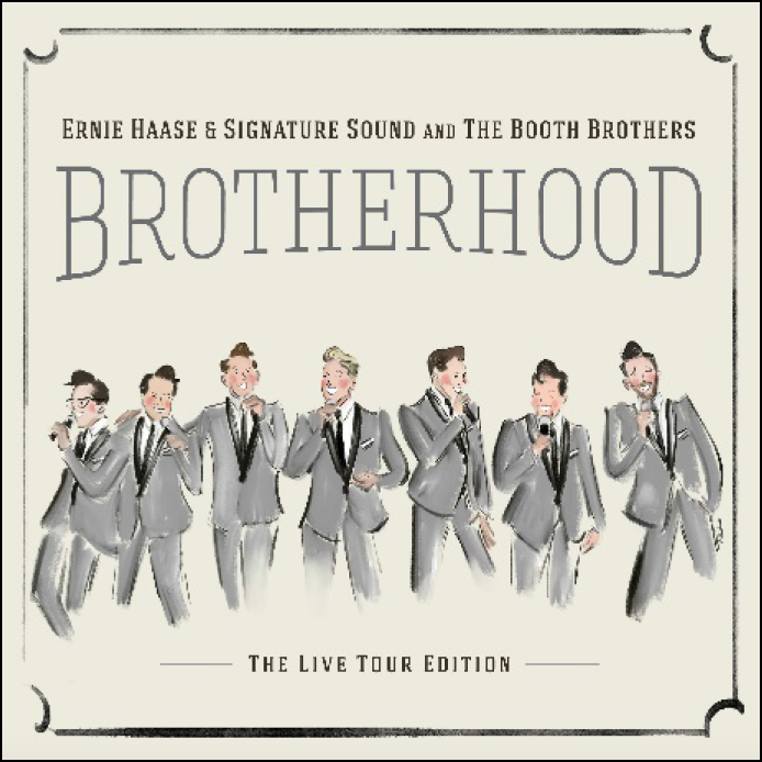 Ernie Haase & Signature Sound & The Booth Brothers / Brotherhood Live! CD