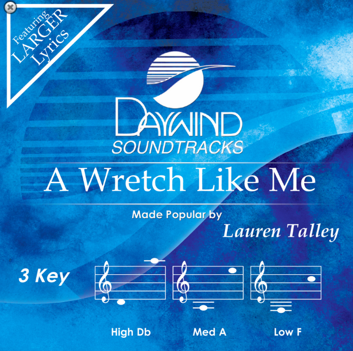 A Wretch Like Me by Lauren Talley CD