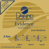 Evidence (Josh Baldwin) CD