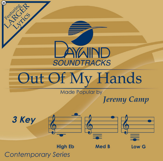 Out of My Hands (Jeremy Camp) CD