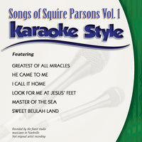 Karaoke Style: Songs of Squire Parsons Vol. 1