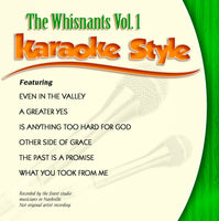 Karaoke Style: Whisnants Vol. 1