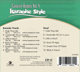 Karaoke Style: Favorite Hymns Vol. 9