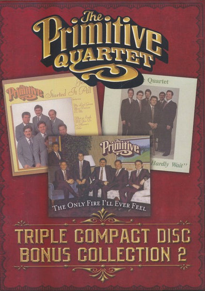 PRIMITIVE QUARTET / TRIPLE CD BONUS COLLECTION VOLUME 2 CD SET